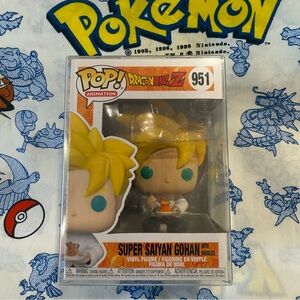 Funko Pop! Vinyl: Dragon Ball Z- Super Saiyan Gohan with Noodles #951